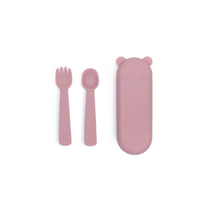 CUBIERTOS CON CAJA WE MIGHT BE TINY ROSA