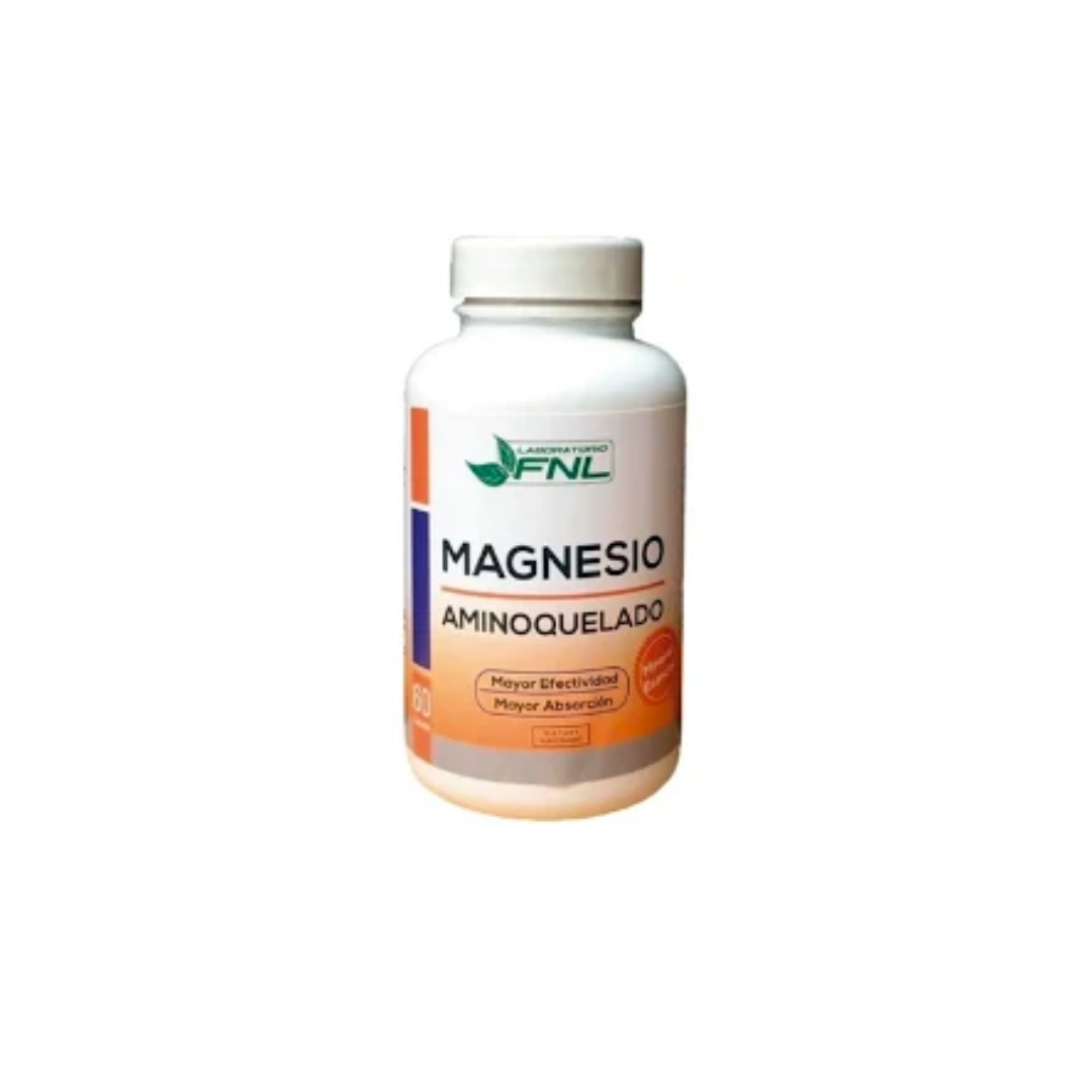 MAGNESIO QUELADO 500MG  60 CAP - FNL