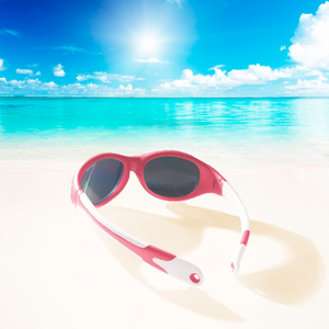 LENTES DE SOL PARA NIÑOS THE SURFER L 5 A 8 AÑOS  MAGENTA  MAUSITO