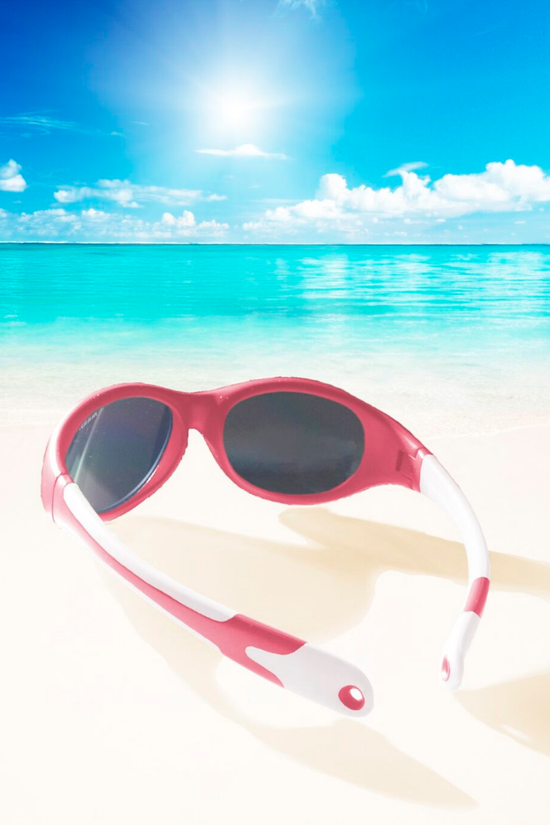 LENTES DE SOL PARA NIÑOS THE SURFER L 5 A 8 AÑOS  MAGENTA  MAUSITO