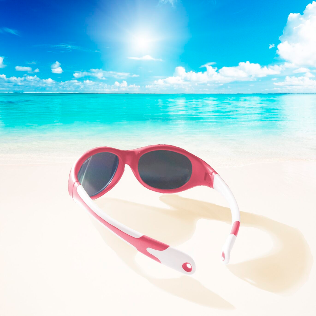 LENTES DE SOL PARA NIÑOS THE SURFER L 5 A 8 AÑOS  MAGENTA  MAUSITO