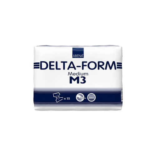 PAÑAL DELTAFORM ADULTO TALLA M 15 U - ABENA