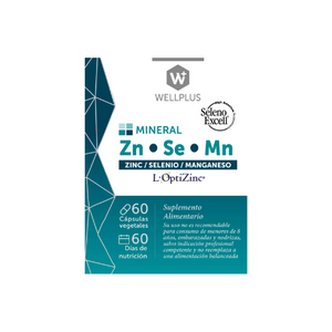 ZINC SELENIO Y MAGNESIO 60 CAP - WELLPLUS