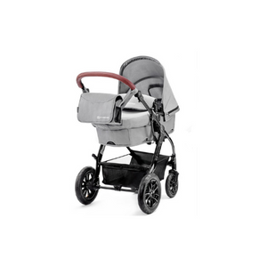 COCHE TRAVEL SYSTEM MOOV GREY + ATON  B2 + Base- KINDERKRAFT