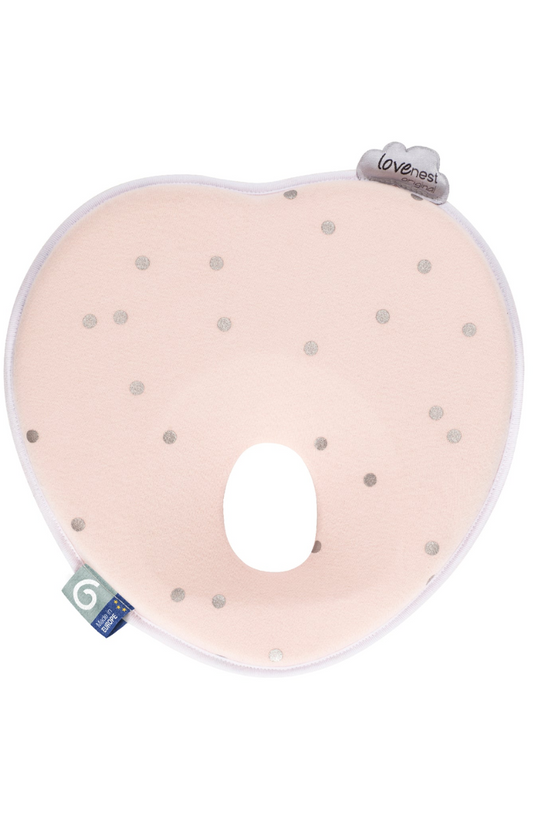COJÍN SOPORTE ERGONÓMICO TERMOREAGULADO LOVENEST BABY MOOV ROSADO 0 - 4 MESES