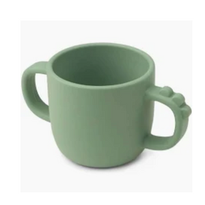 TAZA CON 2 ASAS PEEKABOO CROCO VERDE - DONE BY DEER