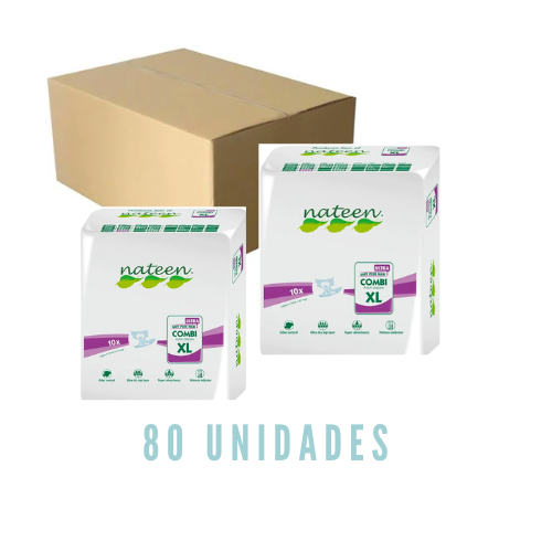 CAJA PAÑAL ADULTO ULTRA COMBI XL 80 U - NATEEN