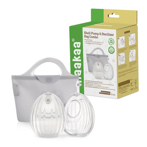 SET 2 SHELL DE  75 ML MÁS BOLSA ESTERILIZADORA  HAAKAA