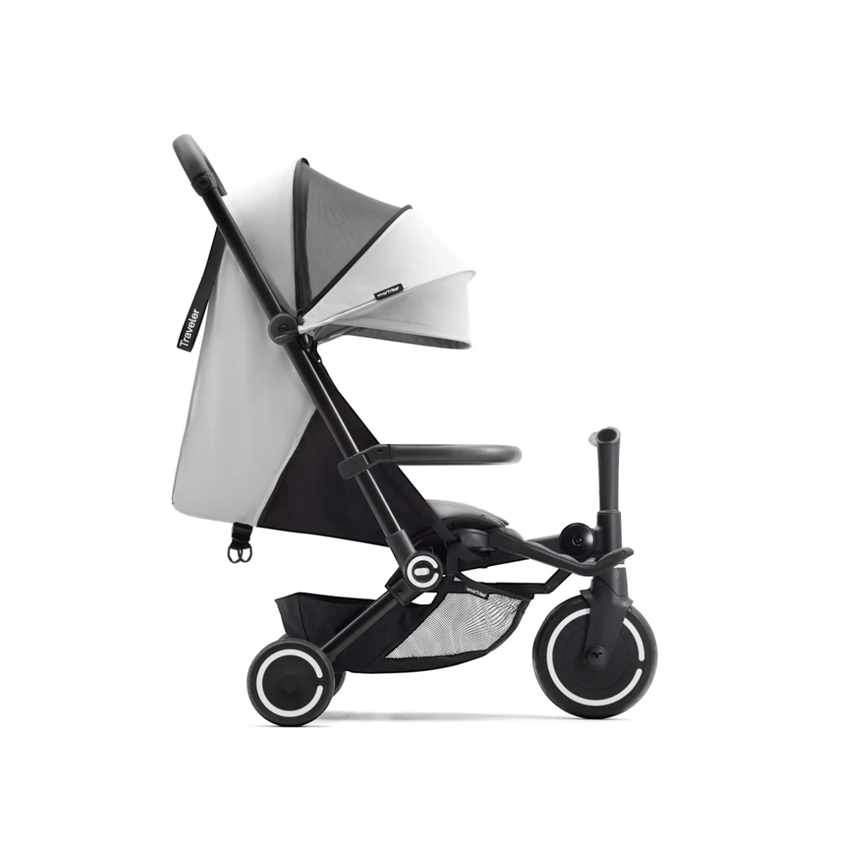 COCHE TRICICLO TRAVELER Everest White  SMARTRIKE