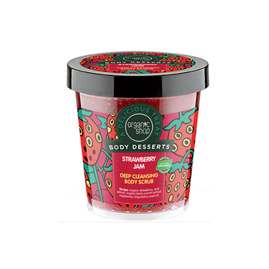 EXFOLIANTE CORPORAL FRUTOS ROJOS - ORGANIC SHOP