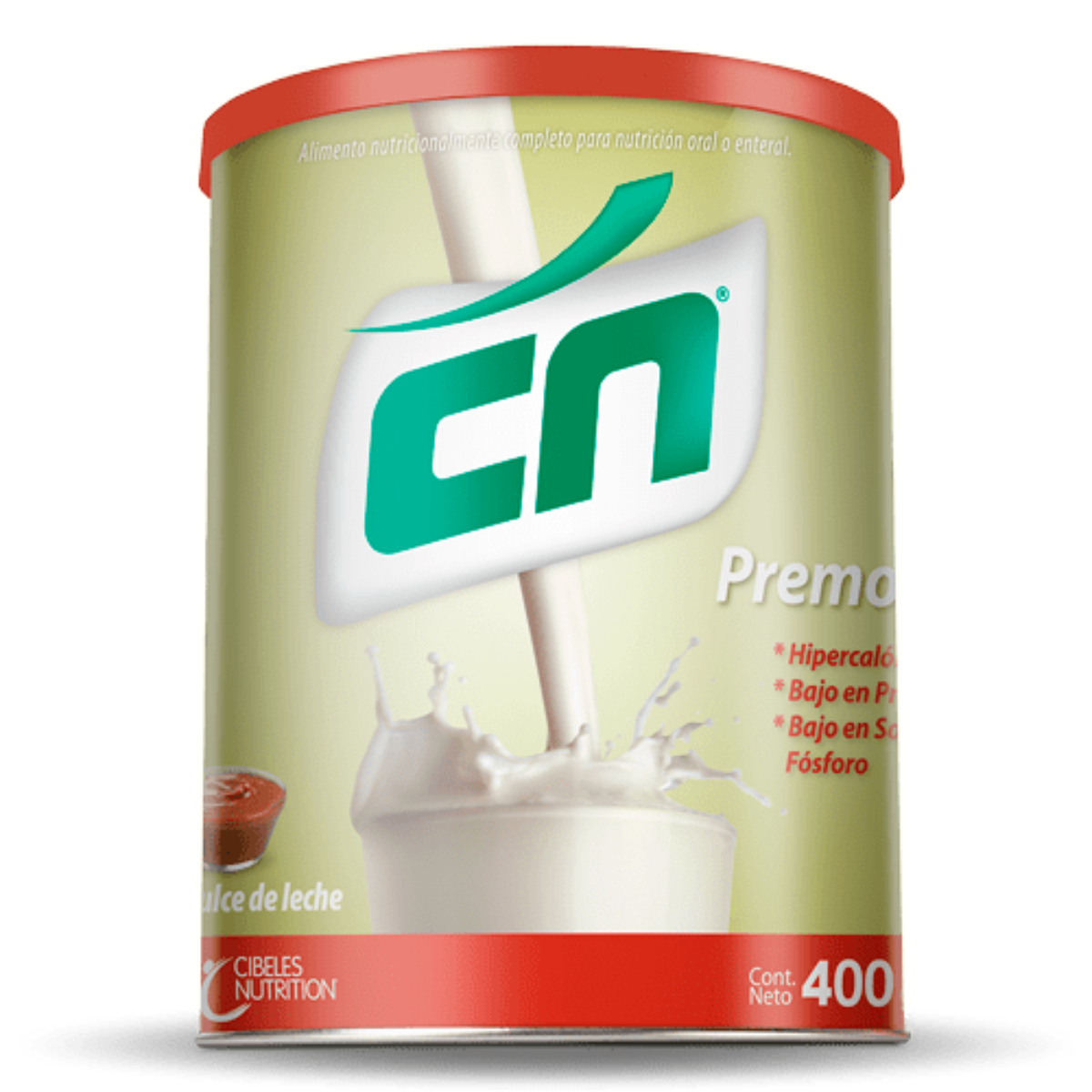 Pack x3 Suplemento Premo-Renal CN Dulce de Leche 400 g Polvo
