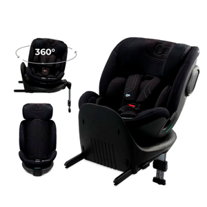 SILLA DE AUTO CONVERTIBLE XRIDER  XRIDER 2 i-SIZE BLACK  -  KINDERKRFT