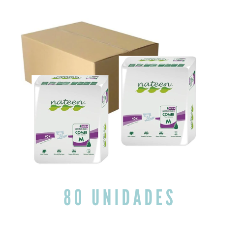 CAJA PAÑAL ADULTO ULTRA COMBI M 80 U - NATEEN