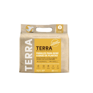 PAÑALES BIODEGRADABLES DESECHABLES 2 P - TERRA