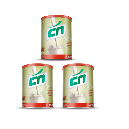 Pack x3 Suplemento Premo-Renal CN Dulce de Leche 400 g Polvo