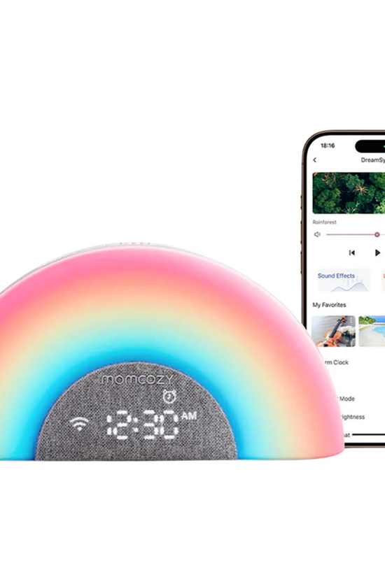 Máquina de Ruido Blanco Momcozy Arcoíris