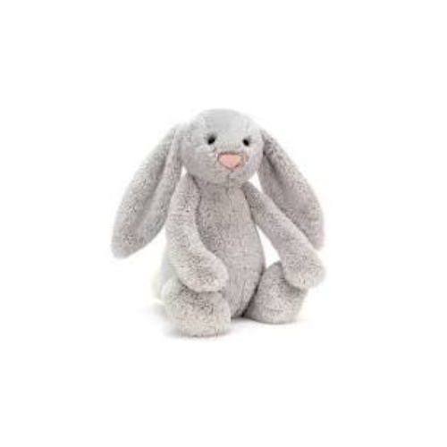 PELUCHE CONEJO BLANCO MEDIANO GRIS- JELLYCAT