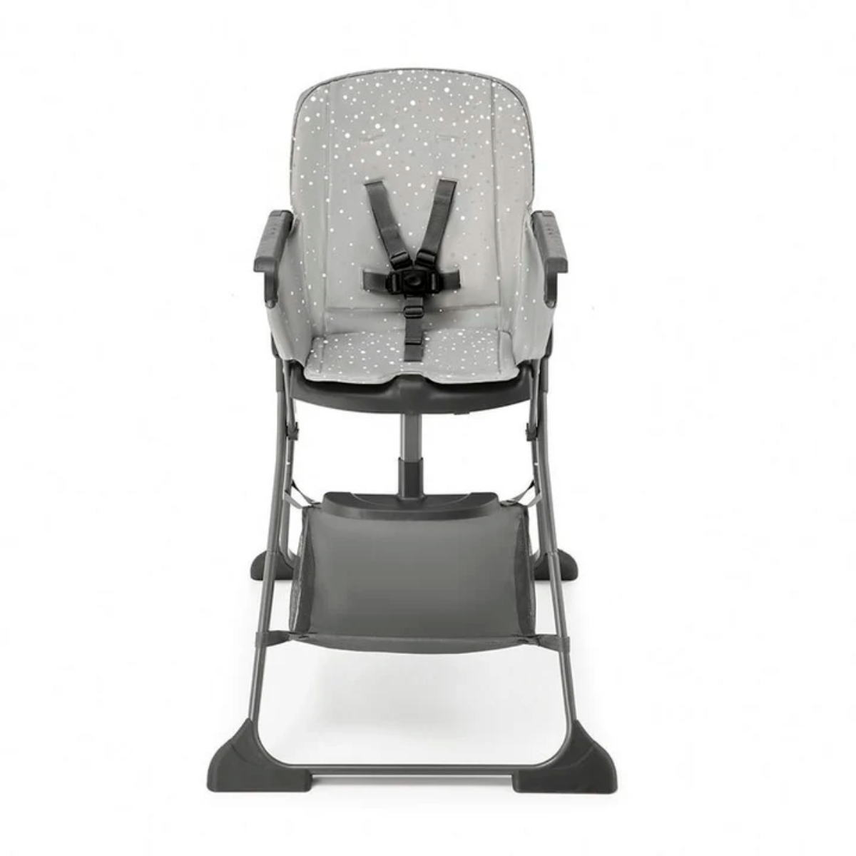 SILLA DE COMER PLEGABLE FOLDEE GRIS KINDERKRAFT