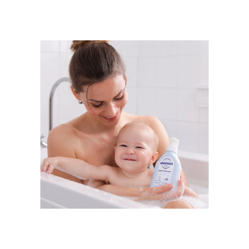 GEL DE BAÑO Y CHAMPÚ DE BEBÉ 500ml  - SANOSAN