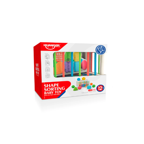 RECTÁNGULO DE ENCAJE Y SENSORIAL 13 Piezas - HUANGER