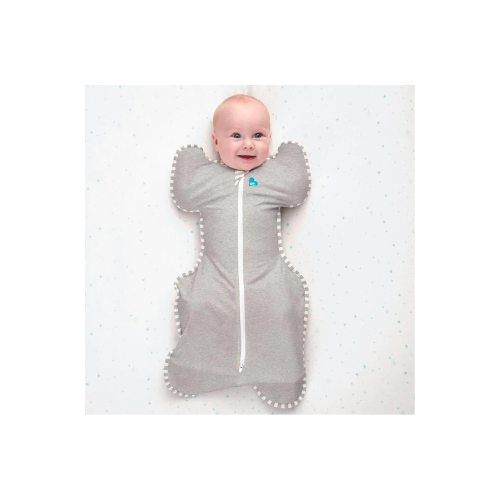 SAQUITO DE DORMIR SWADDLE UP ETAPA 1 TOG 1.0  TALLA M  -GRIS  - LOVE TO DREAM