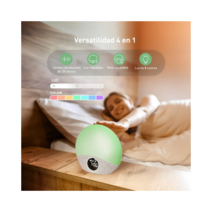 RUIDO BLANCO Y ALARMA CON LUZ DE AMANECER