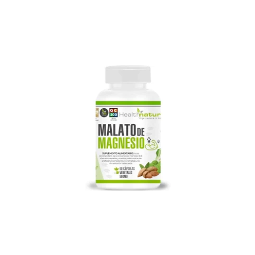 MALATO DE MAGNESIO (60 CÁPSULAS / 500MG) - HEALTH NATURAL