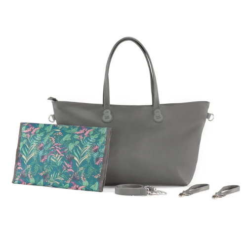 BOLSO MATERNAL TREASURE BAG DARK GREY - KINDERKRAFT