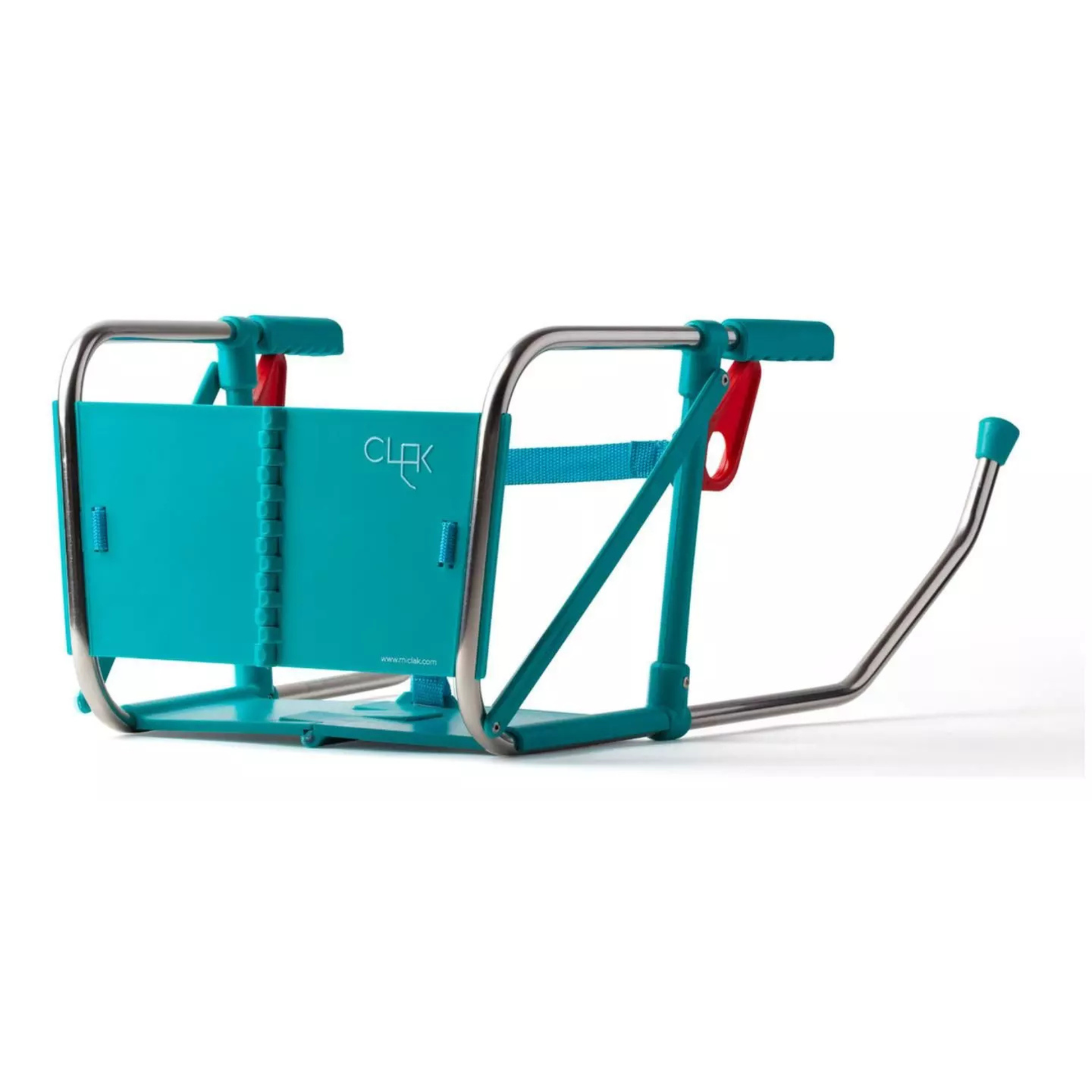 Silla de Comer Plegable Clak Color Turquesa