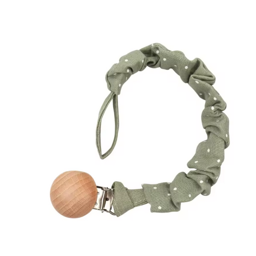 PORTACHUPETE PUNTITOS VERDE MUSGO - BE HAPPY BE GREEN