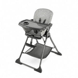 SILLA DE COMER PLEGABLE FOLDEE GREY - KIDERFKRAFT