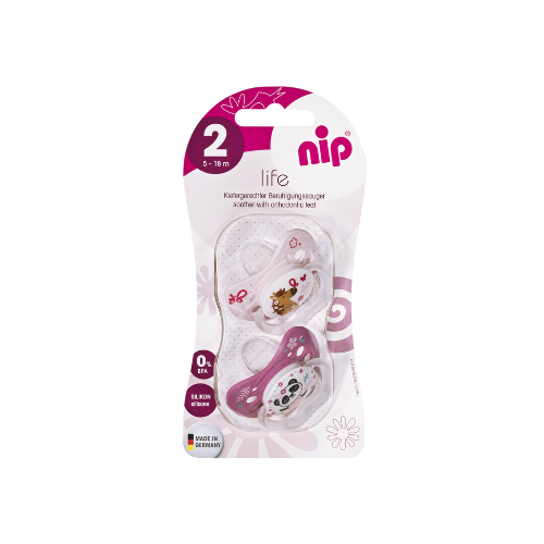 CHUPETE LIFE SILICONA CABALLO PANDA 5 A 18 MESES - NIP