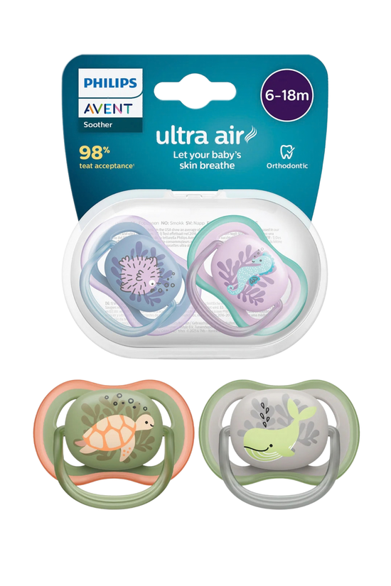 Chupete Philips Avent Ultra Air Orthodontic 6–18 Meses