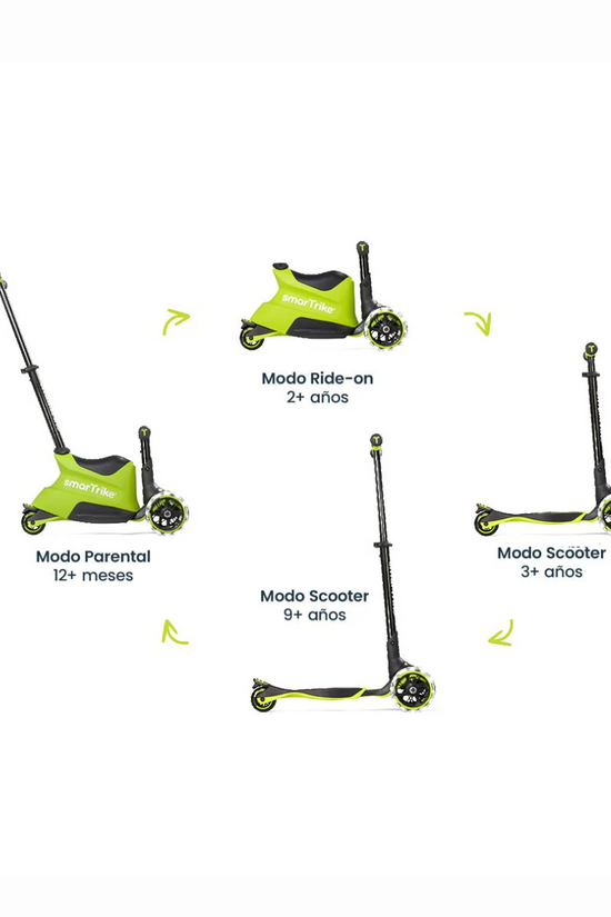 XTEND RIDE ON 3 EN  1 LIMA   (1-12 años) -SMARTRIKE