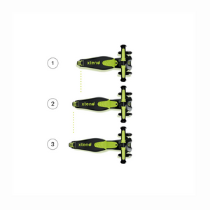 XTED RIDE ON 3 EN  1 LIMA   (1-12 años) -SMARTRIKE