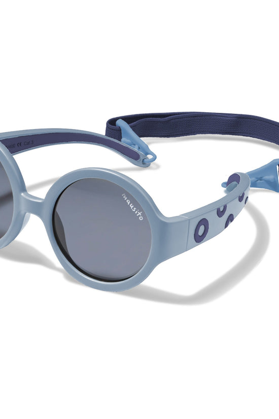 LENTES DE SOL PARA BEBÉS THE HIPPIE  6 A 24 MESES AZUL PIEDRA - MAUSITO