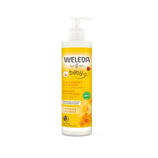 SHAMPOO Y GEL DUCHA CALENDULA 400 ML- WELEDA