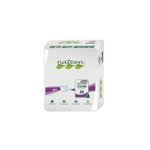 PAÑAL ADULTO ULTRA COMBI M  10 U - NATEEN