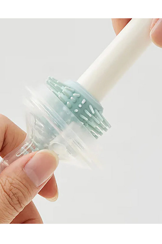 Kit de Cepillos para Biberones Momcozy Push-Press