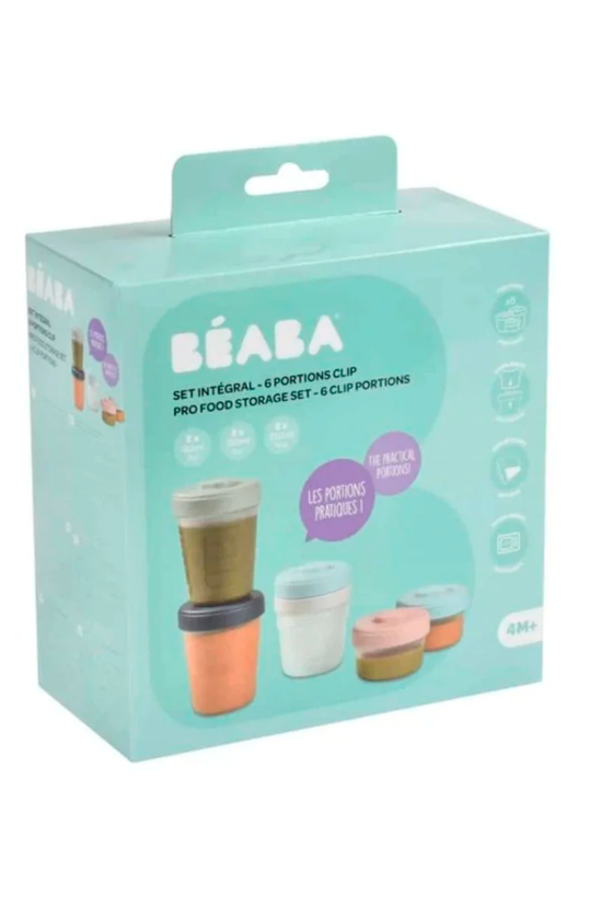 ENVASES SILICONA 250 ML 6 U - BEABA
