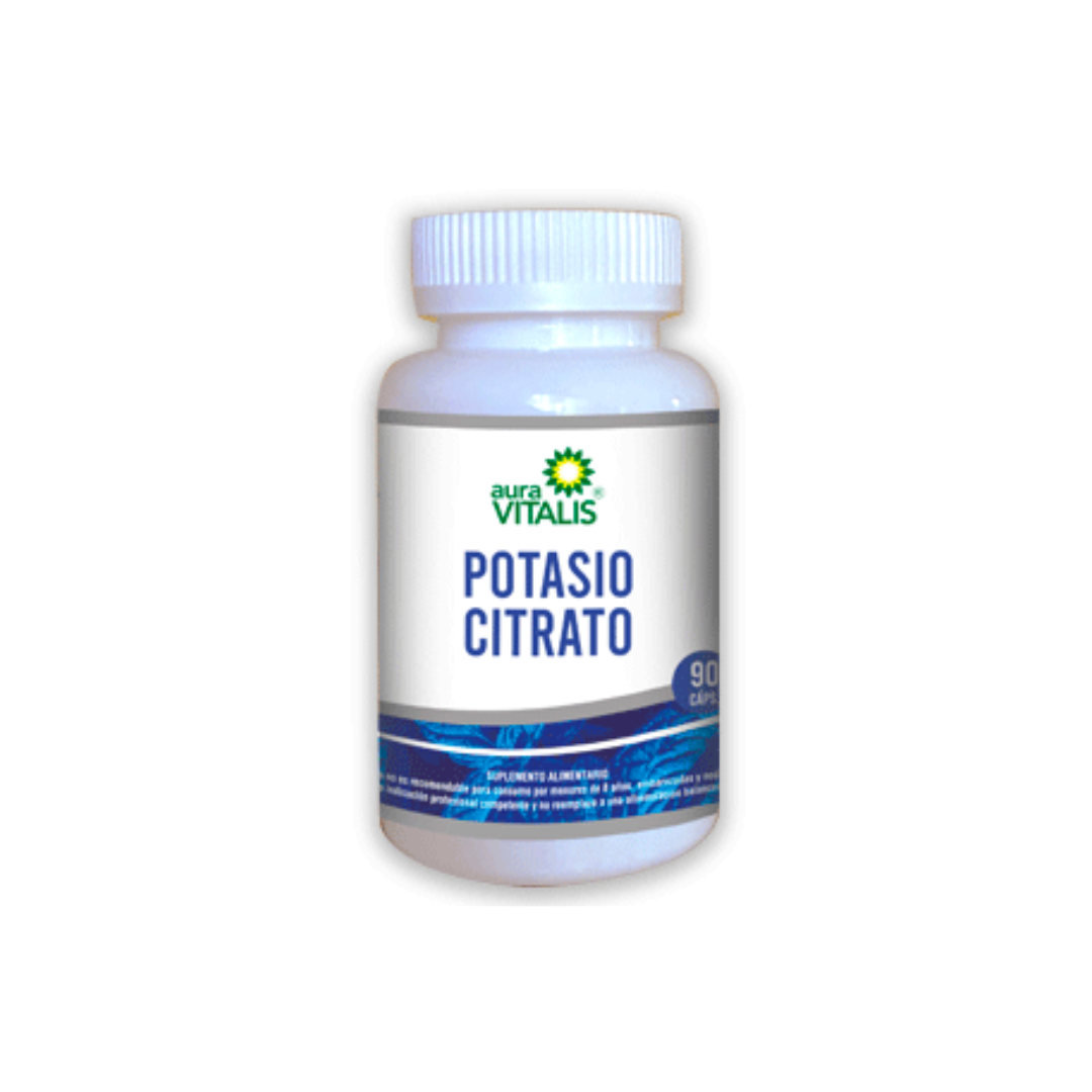 CITRATO DE POTASIO 90 CAP AURA VITALIS