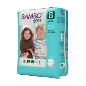 PANTS ECO FRIENDLY BAMBO NATURE TALLA 8 ADOLESCENTE 4XL 16 U