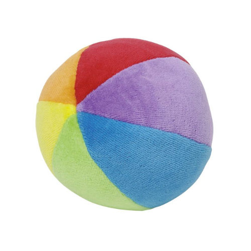 PELOTA DE TERCIOPELO CON SONAJERO - CAUSE