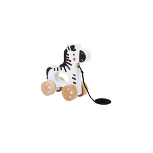 ZEBRA DE MADERA PARA ARRASTRAR TOOKY TOY