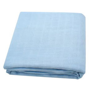 TUTO MUSELINA BAMBÚ CELESTE  60 x 60 CM - BE HAPPY BE GREEN