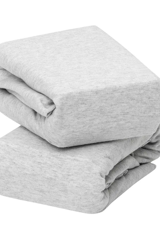 Sábana Bajera Algodón Blanca 70 x 140 x 17 cm Clevamama Pack de 2 unds