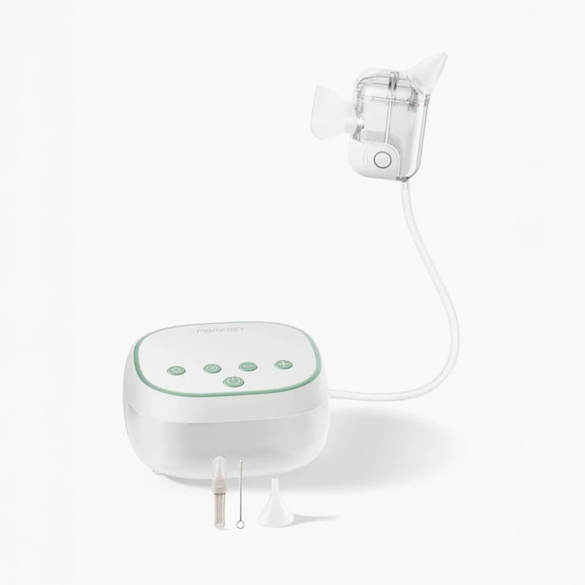 Aspirador Nasal Momcozy BreezyClear Pro Multifuncional 2 en 1 Grado Hospitalario
