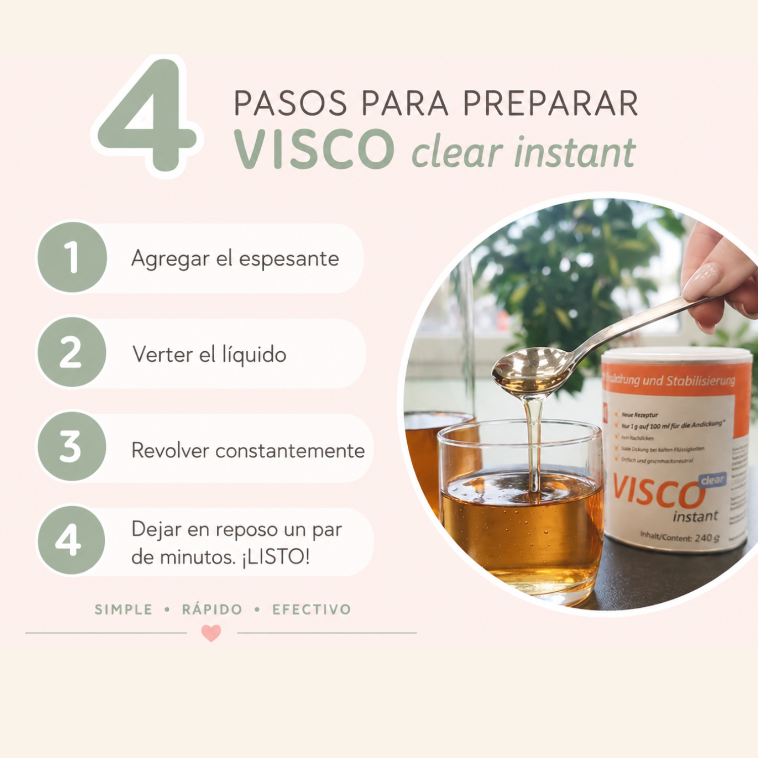 Espesante de goma xantana Visco Clear 250 g