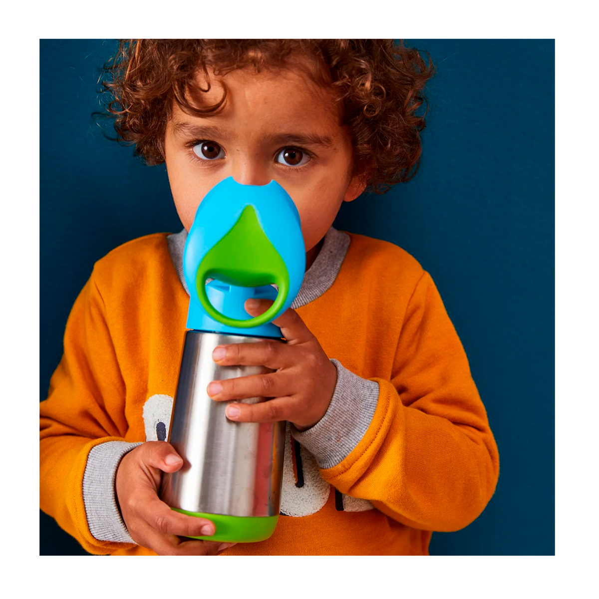 BOTELLA TÉRMICA 350 ML  CELESTE -  B.BOX