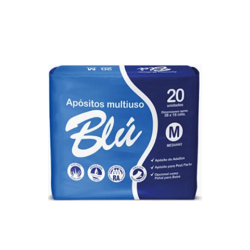 APÓSITO TALLA M 20 U - BLU